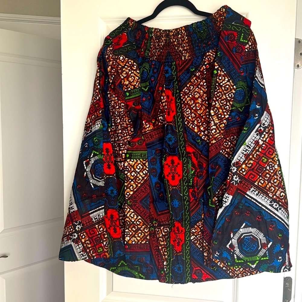 Ankara Midi Skirt. - Picture 3 of 3